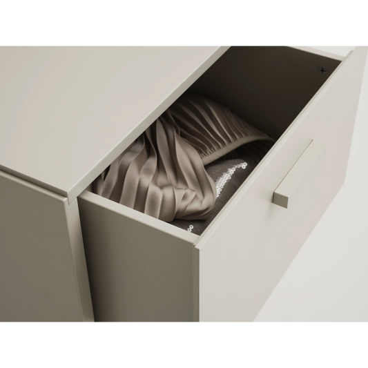 Relief Chest of drawers, wide Beige - image 2