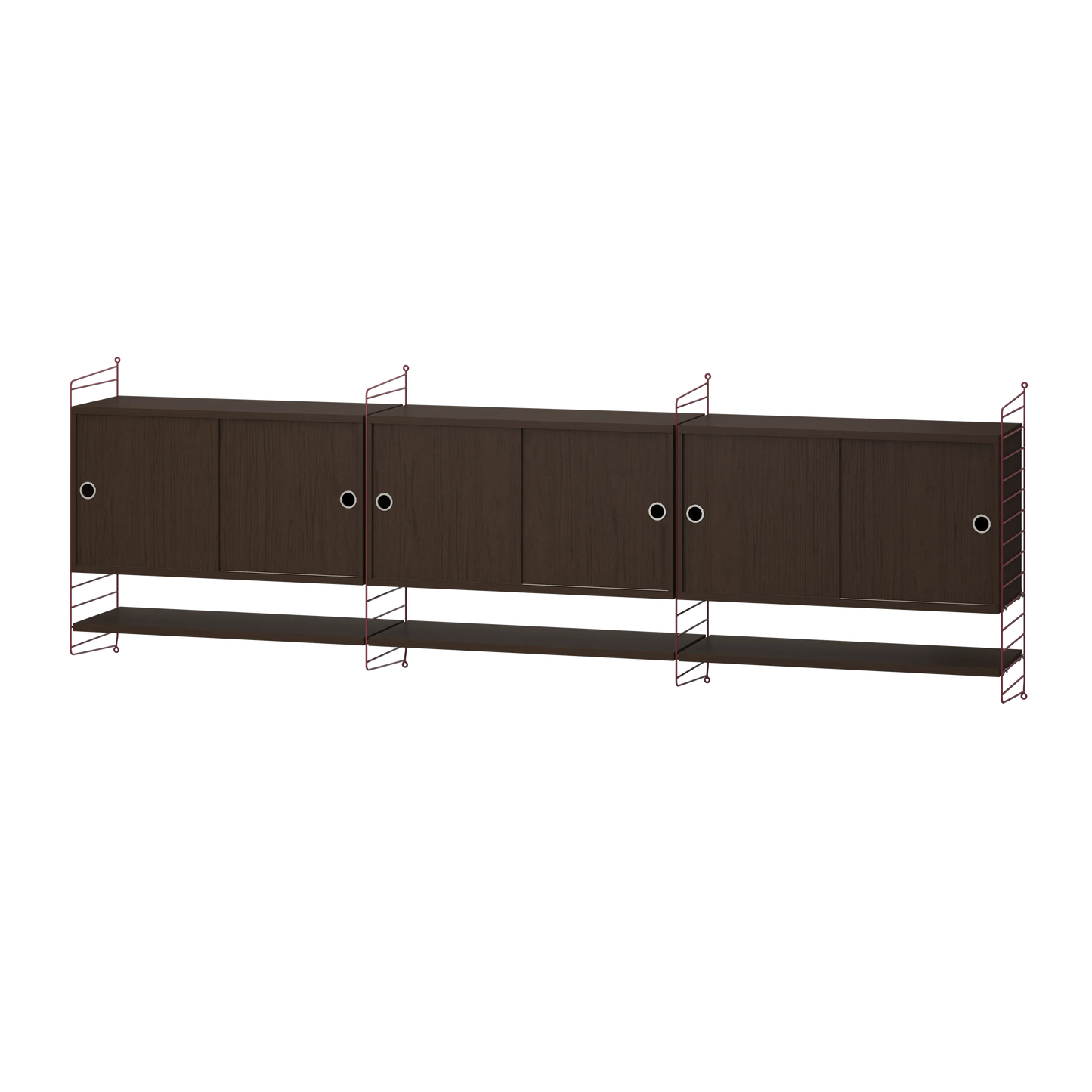 Living room E Dark red/Dark oak - image 2