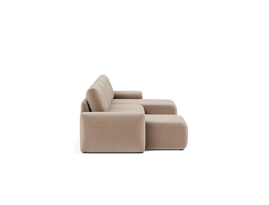 Norum Sofa Bed U-shape With Chunky Arms - angle 2