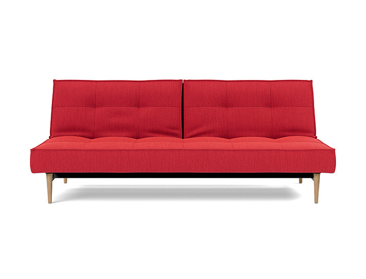 Splitback Styletto Sofa Bed Light Wood - variant image