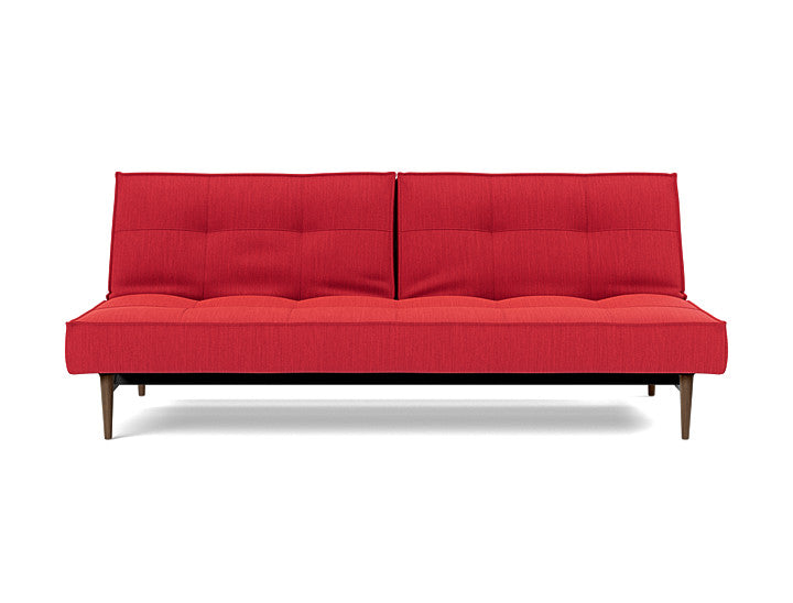 Splitback Styletto Sofa Bed Dark Wood - variant image