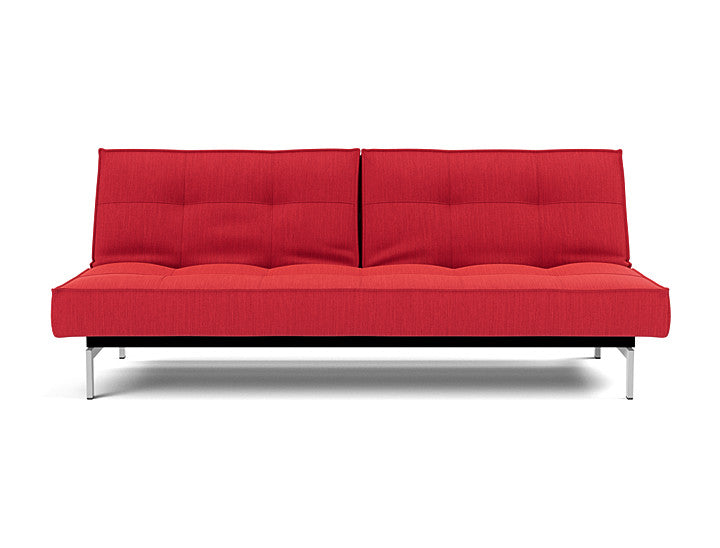 Splitback Chrome Sofa Bed - variant image