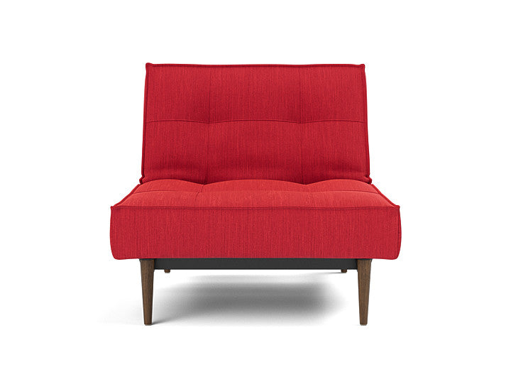 Splitback Styletto Chair Dark Wood - variant image