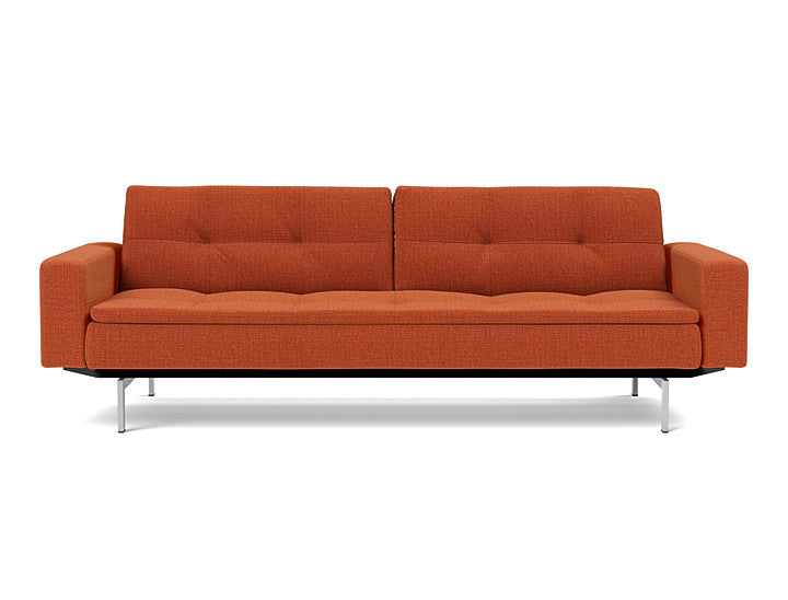 Dublexo Chrome Sofa Bed With Arms - variant image