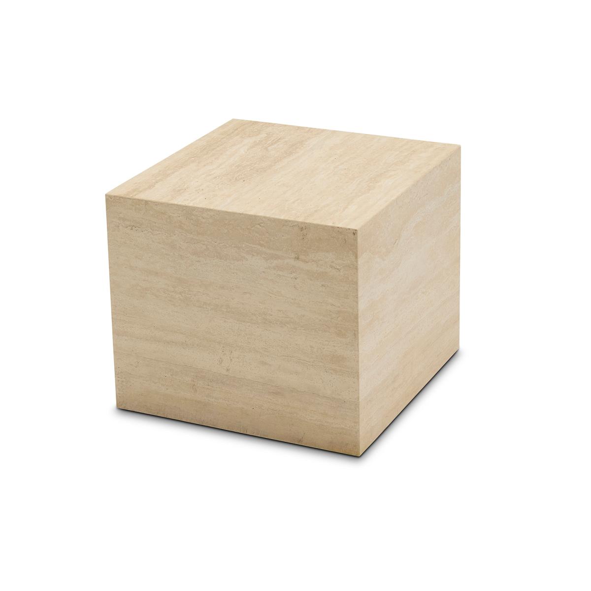 Travertina Table 40 - angle 2