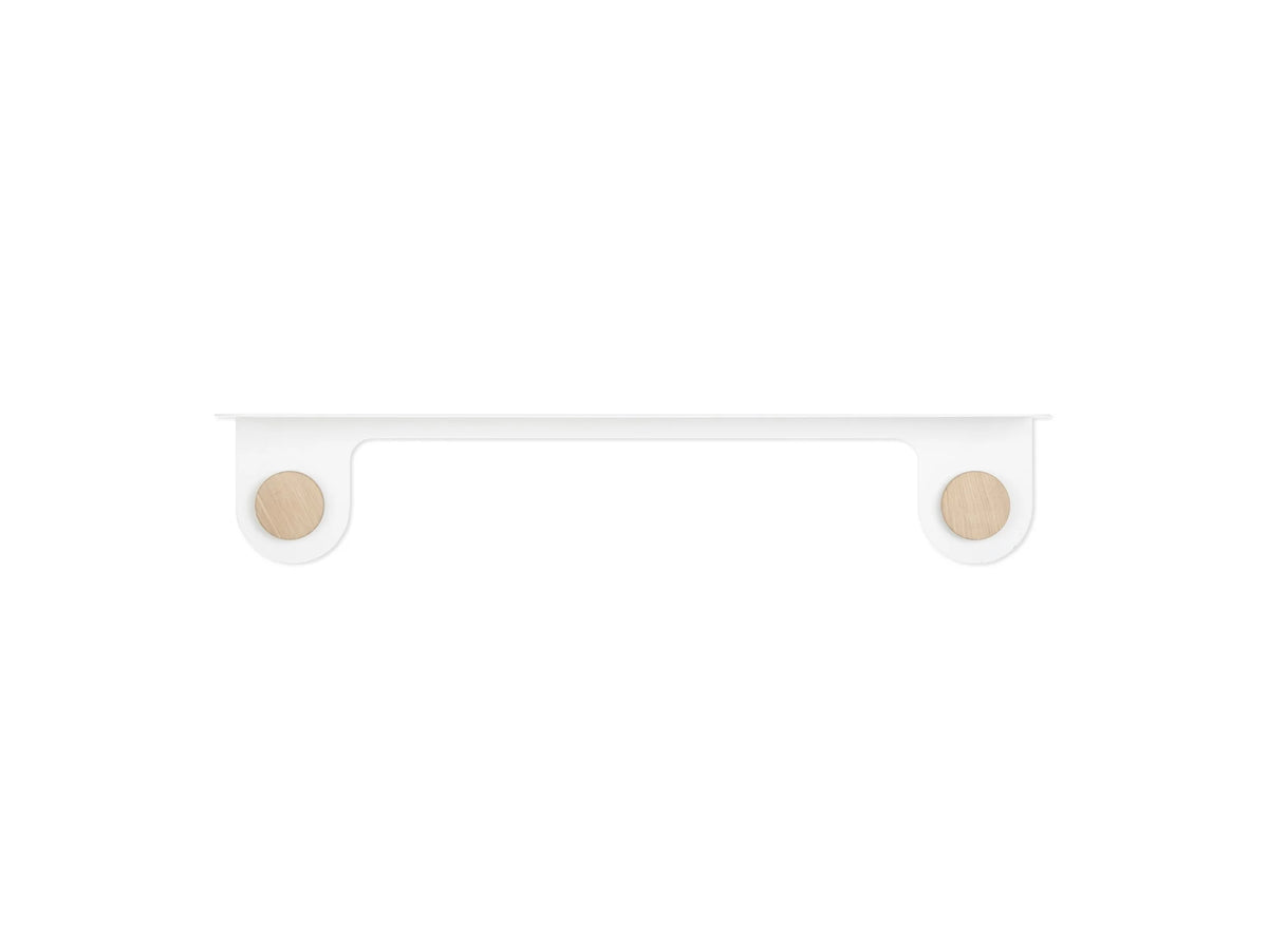 Hook Wall Shelf - Hook Wall Shelf 70 - Powder-coated steel RAL 9016 White