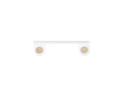 Hook Wall Shelf - Hook Wall Shelf 50 - Powder-coated steel RAL 9016 White