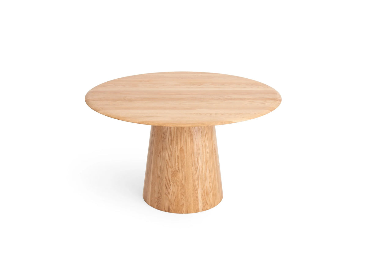 Mushroom Round Table - Mushroom Round Table Ø126 - Oiled Oak White Oil