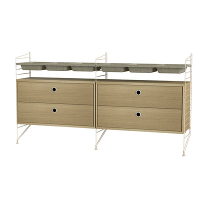 Bedroom G Beige/Oak - image 4