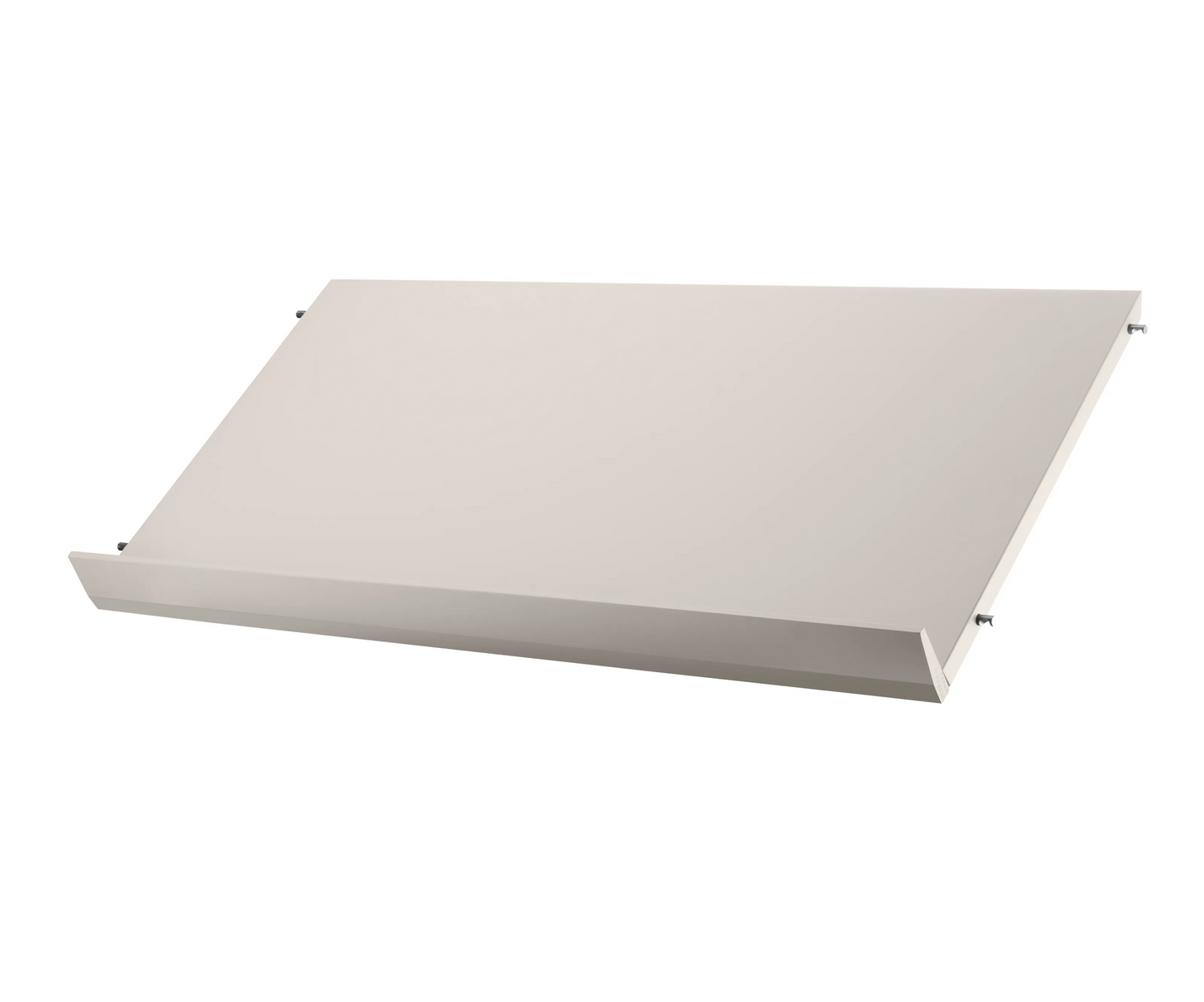 Magazine shelf solid - W78 x D30 x H15, Beige - image 2
