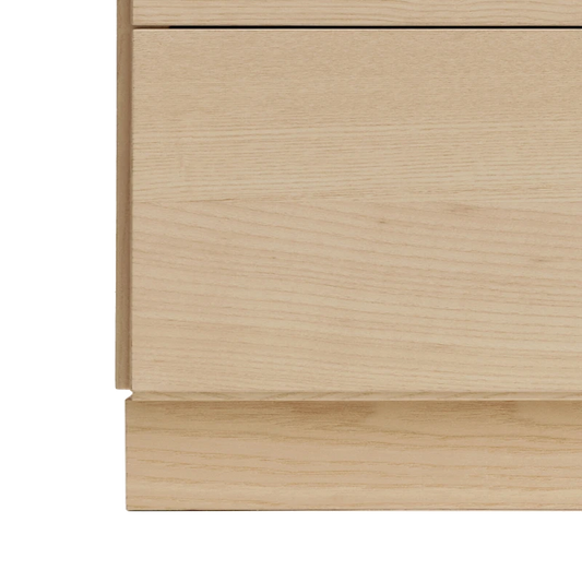 Relief Plinth, Low - Low, W123 x H6,8, Ash