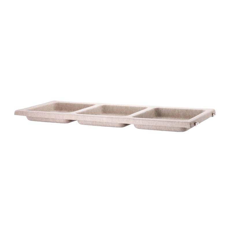 Bowl shelf felt - W78 x D30, Beige