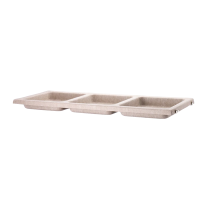 Bowl shelf felt - W78 x D30, Beige
