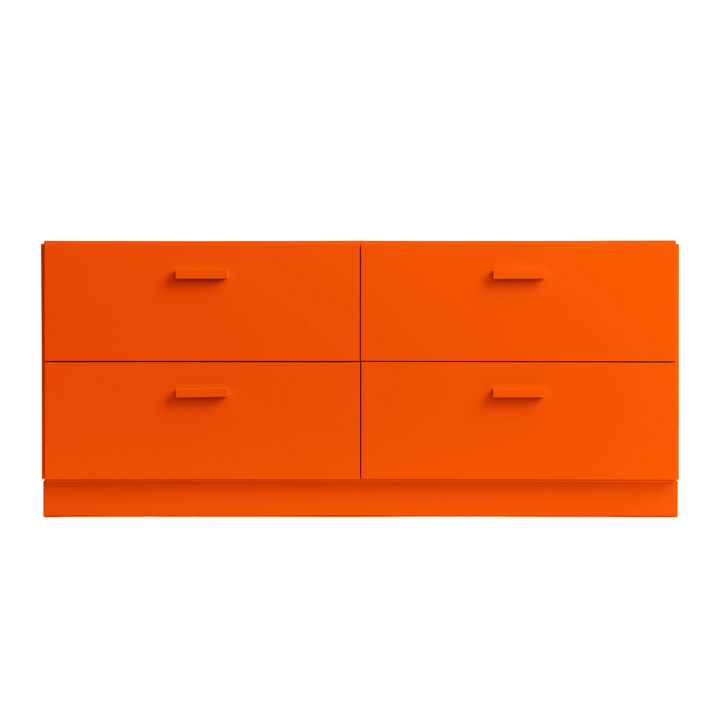 Relief Chest of drawers, low Orange - image 5