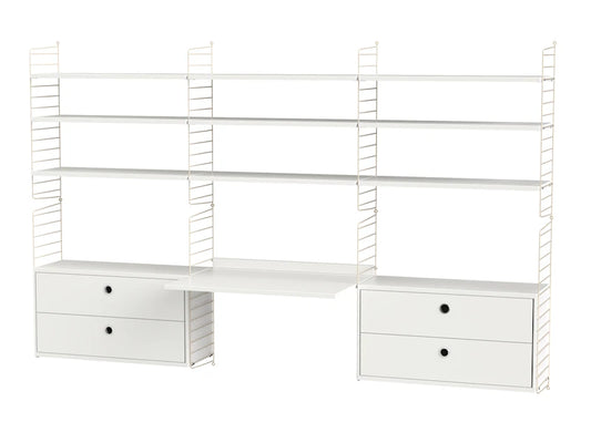 Workspace F Beige/White