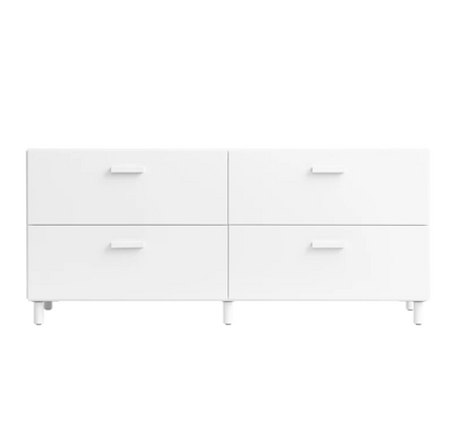 Relief Chest of drawers, low White