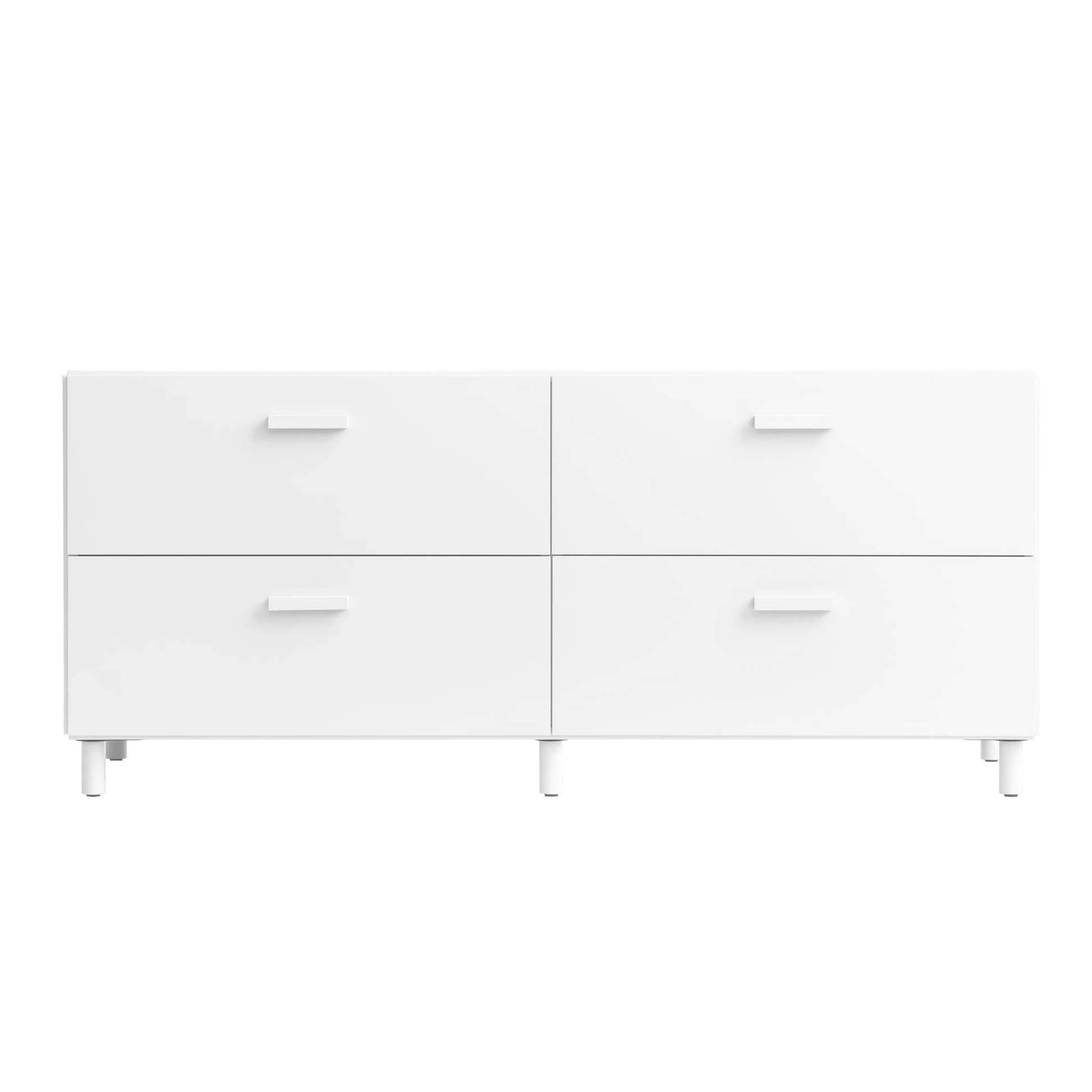 Relief Chest of drawers, low White - image 4