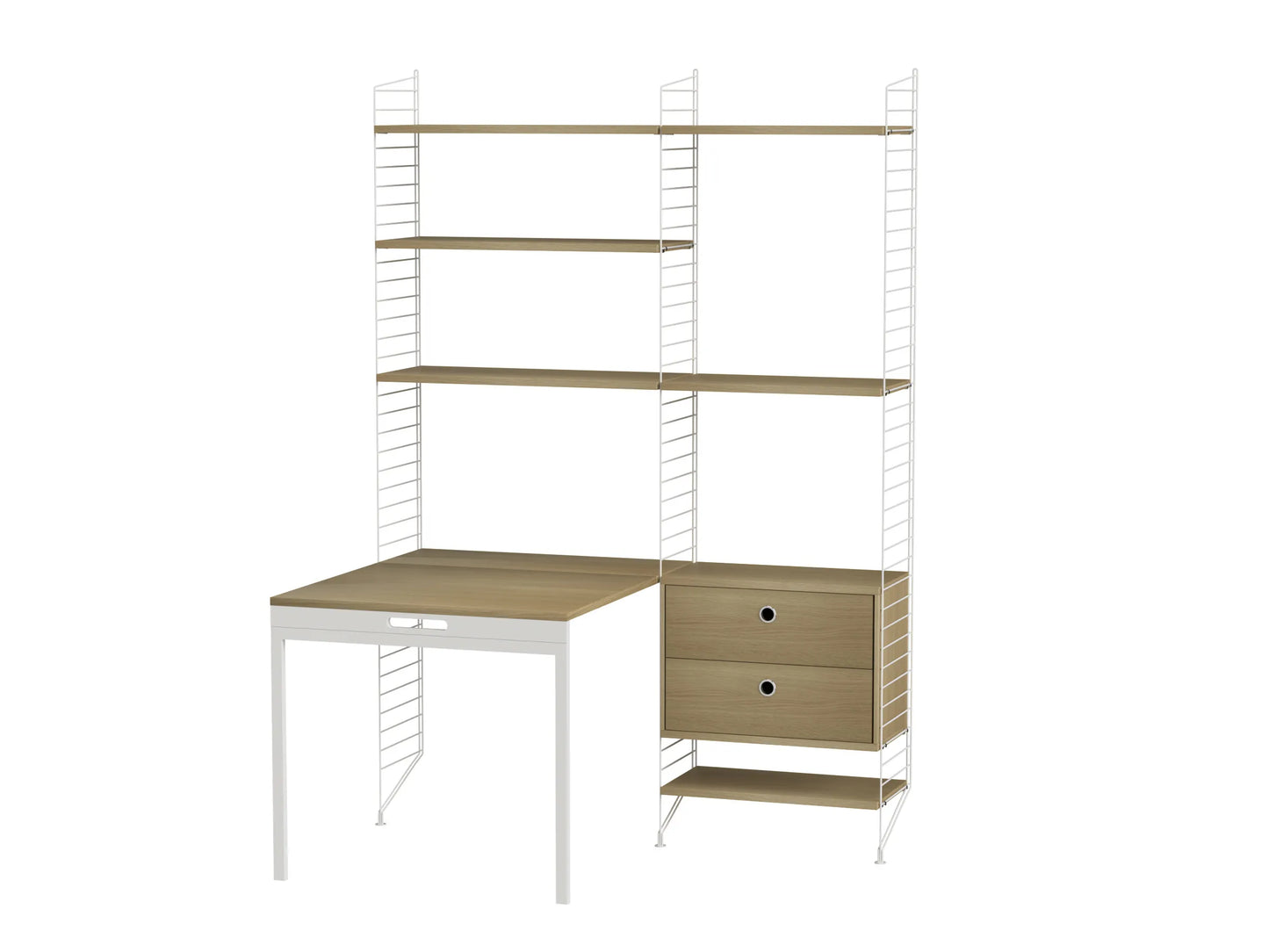 Workspace E White/Oak - image 3