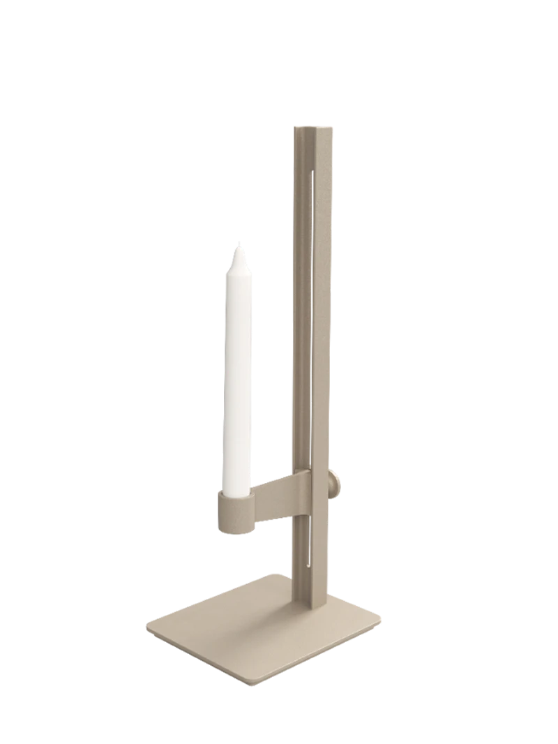 Museum Candle Holder - Beige
