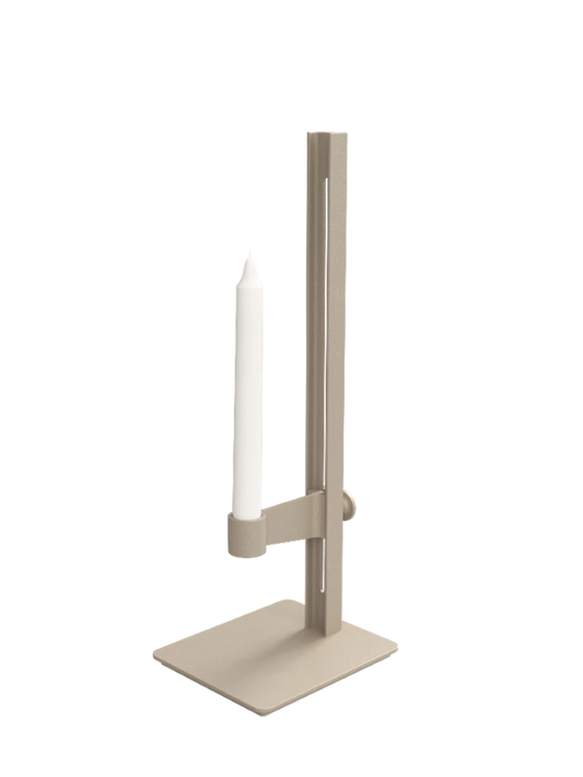 Museum Candle Holder - Beige