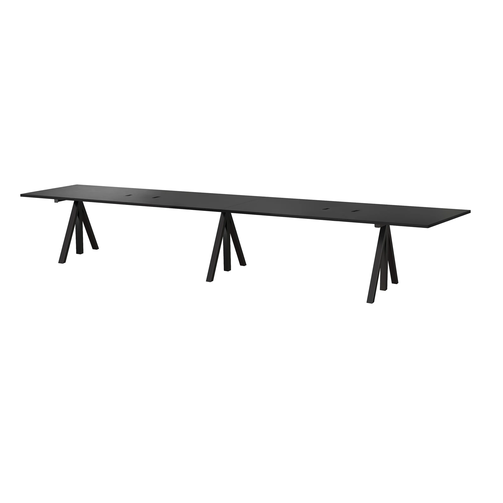 Height-adjustable conference tables 360x90 Black - image 3