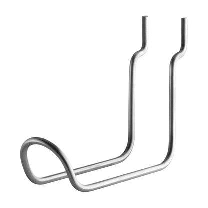 Vertical double hook - D11.5 x H10, Stainless steel, 2-pack - image 4