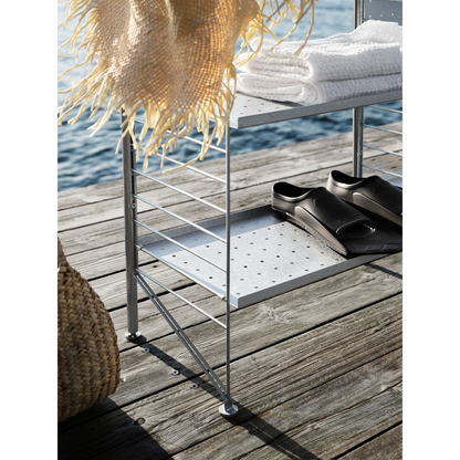 Free standing shelf – galvanized Galvanized - image 2