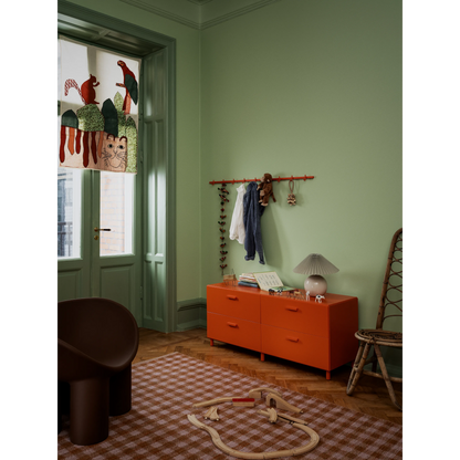 Relief Chest of drawers, low Orange - image 3