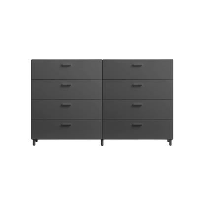 Two wide Relief drawers with legs Grey - image 5