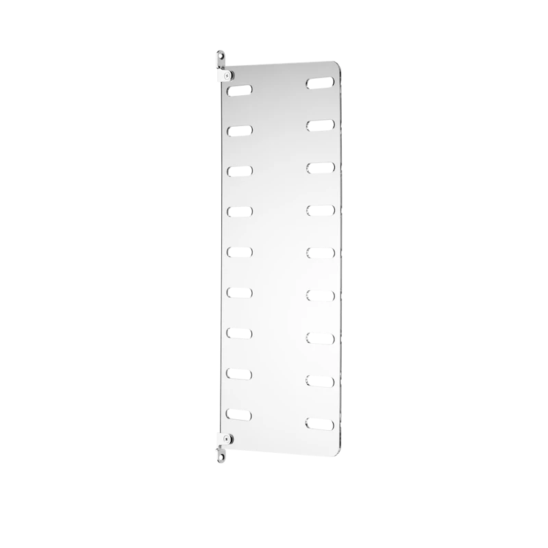 Plex wall panel - D20 x H50, Clear perspex, 1-pack