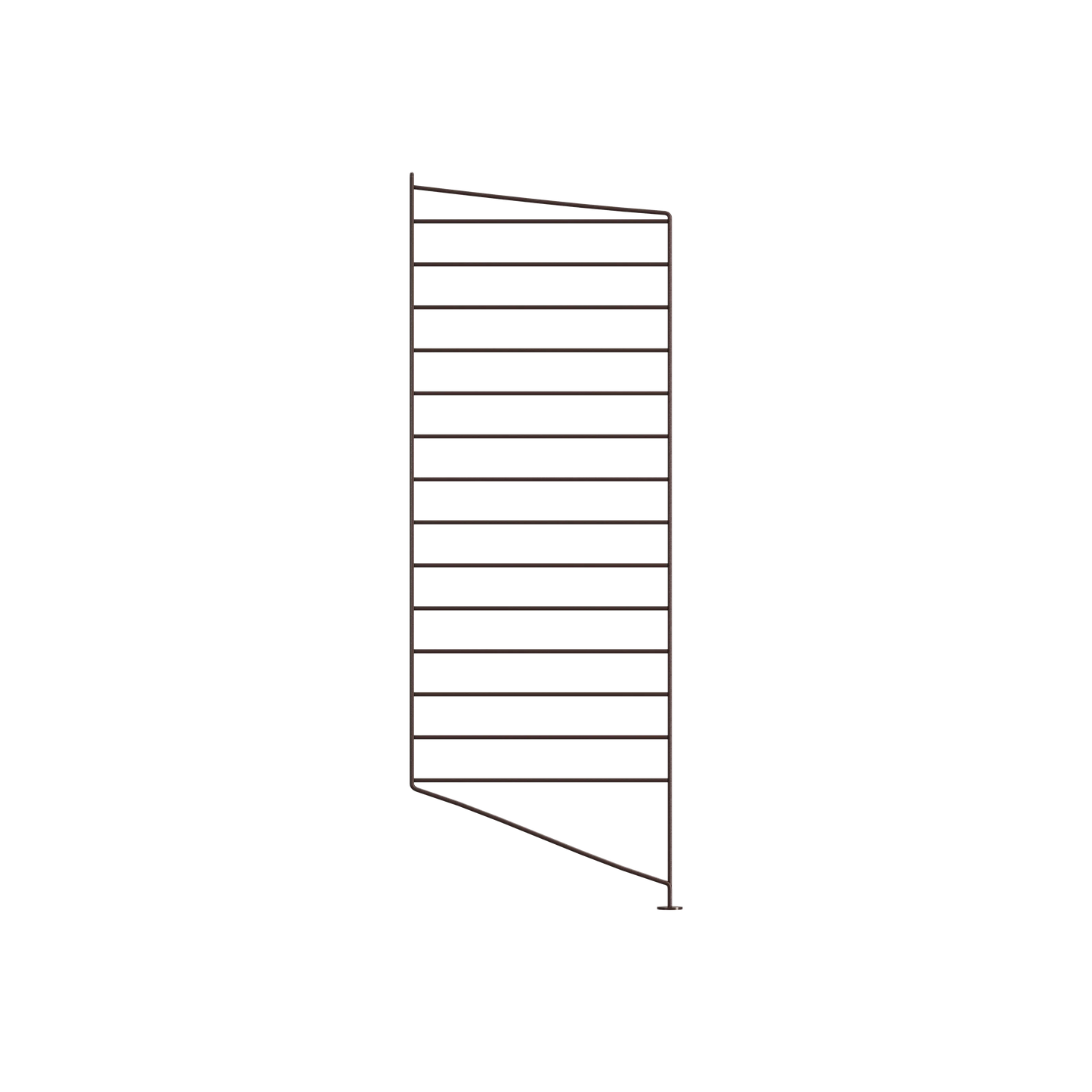 Floor panel - D30 x H85, Dark brown, 1-pack - image 3
