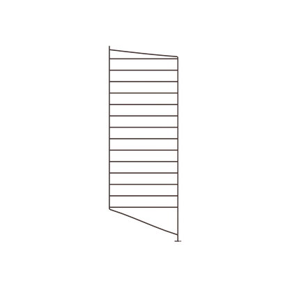 Floor panel - D30 x H85, Dark brown, 1-pack - image 3
