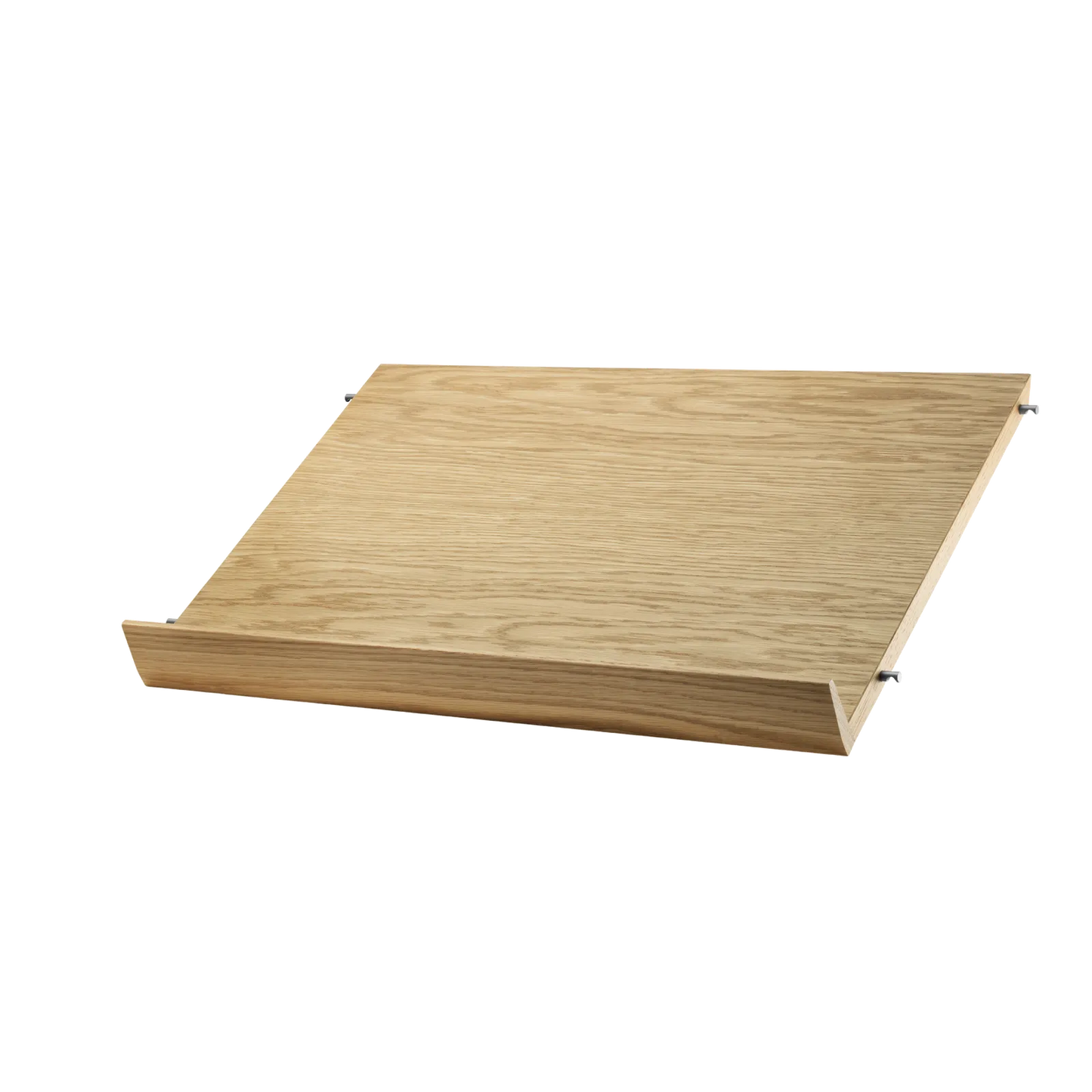 Magazine shelf solid - W58 x D30 x H15, Oak - image 3