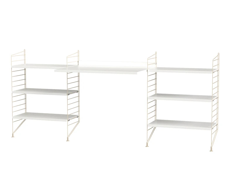Workspace D Beige/White