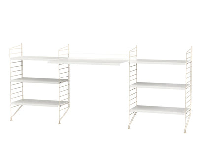 Workspace D Beige/White