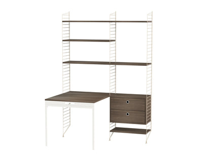 Workspace E Beige/Walnut - image 3