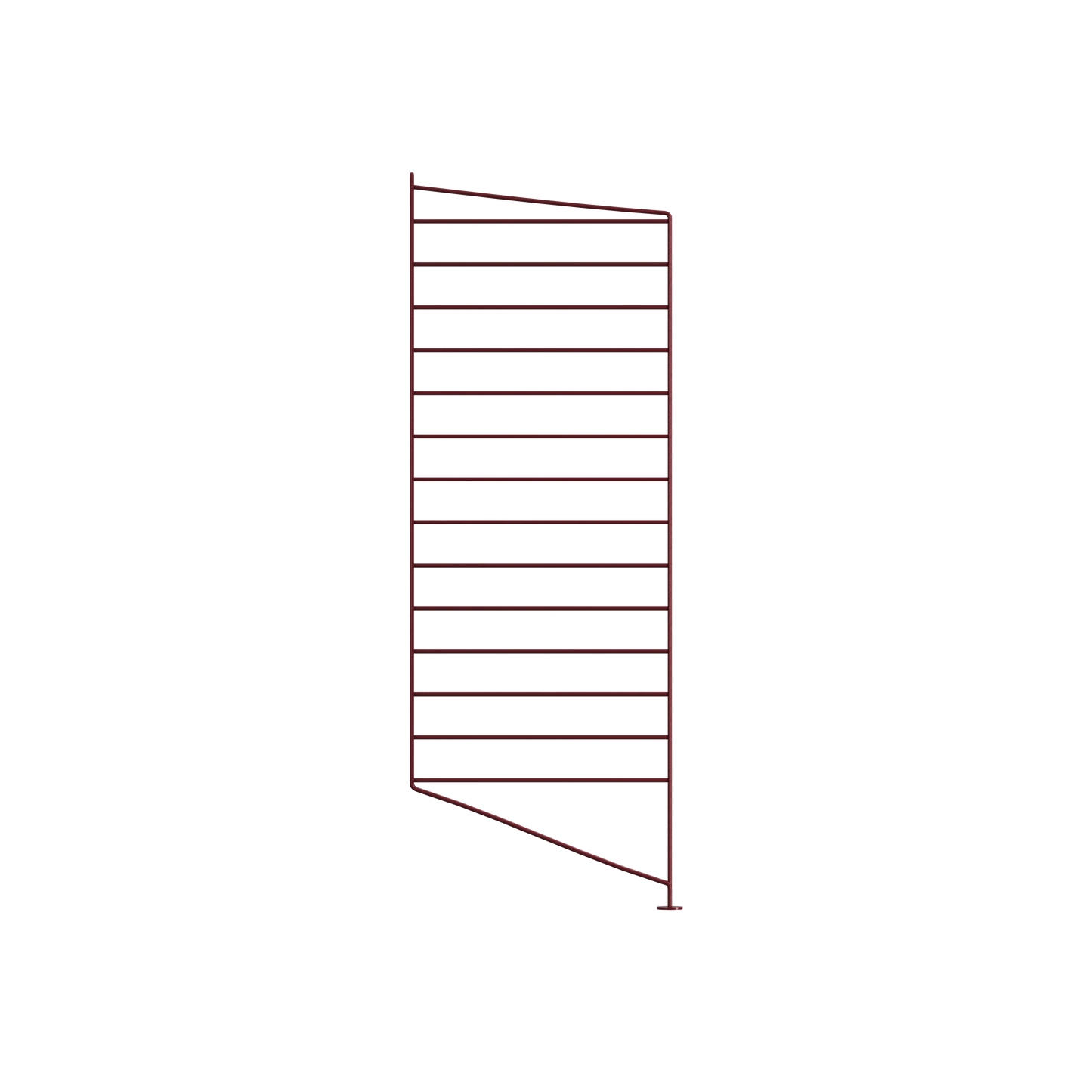 Floor panel - D30 x H85, Dark red, 1-pack - image 4