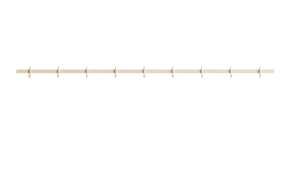 Relief Hook rail, Large - W123, Ash