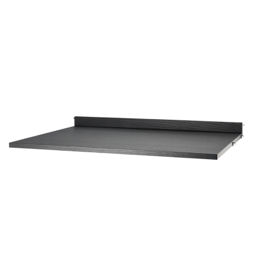 Work desk - W78 x D58, Black stained ash