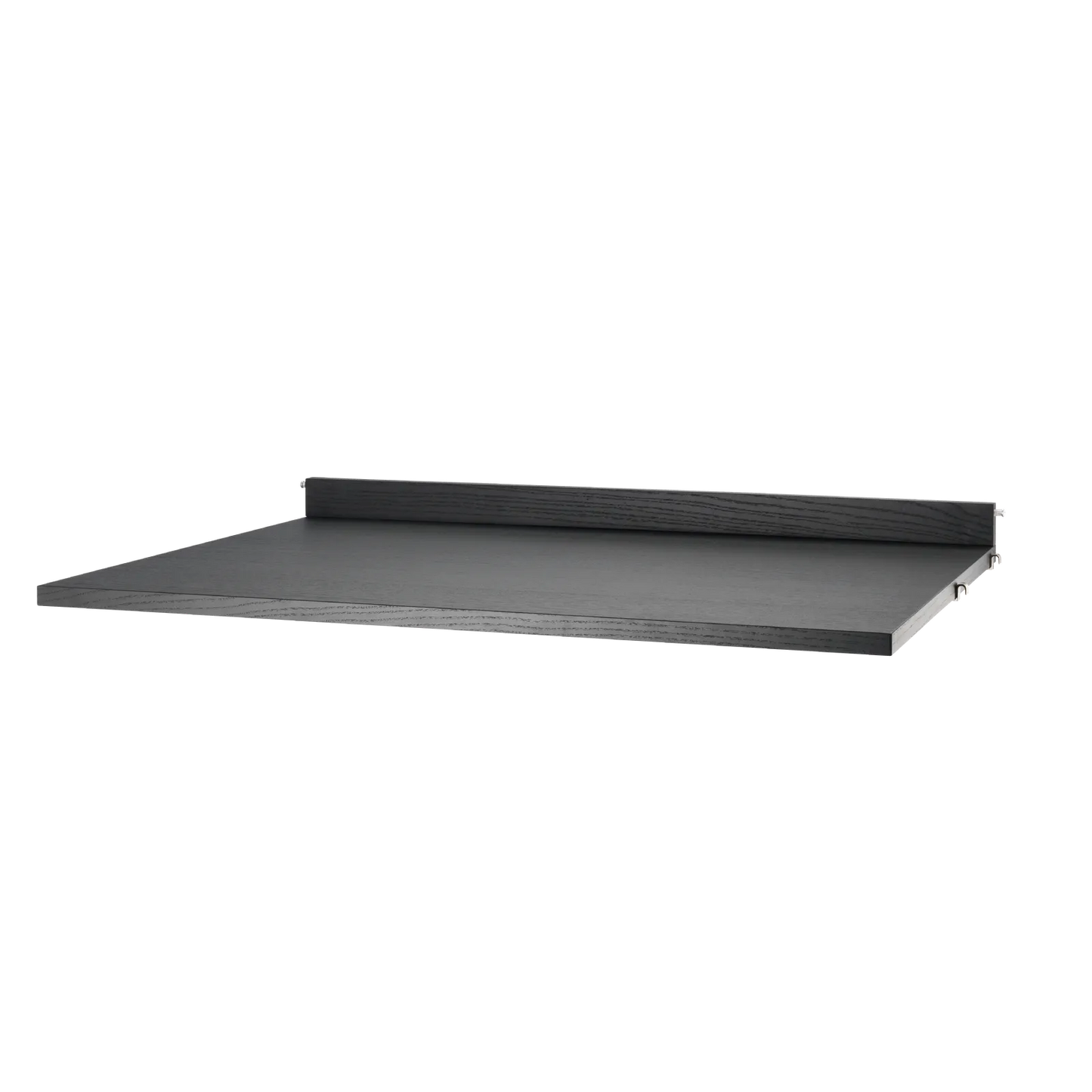 Work desk - W78 x D58, Black stained ash - image 3