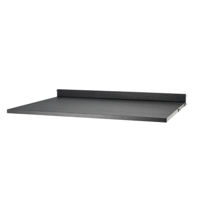 Work desk - W78 x D58, Black stained ash - image 3