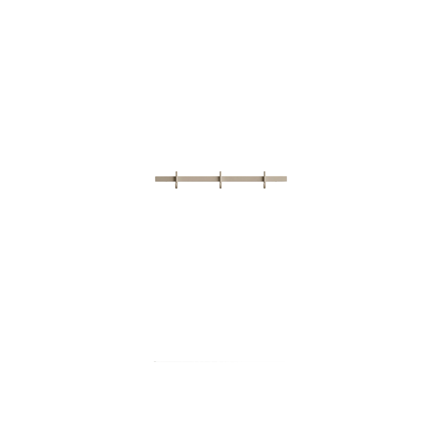 Relief Hook rail, Small - W41, Beige - image 4