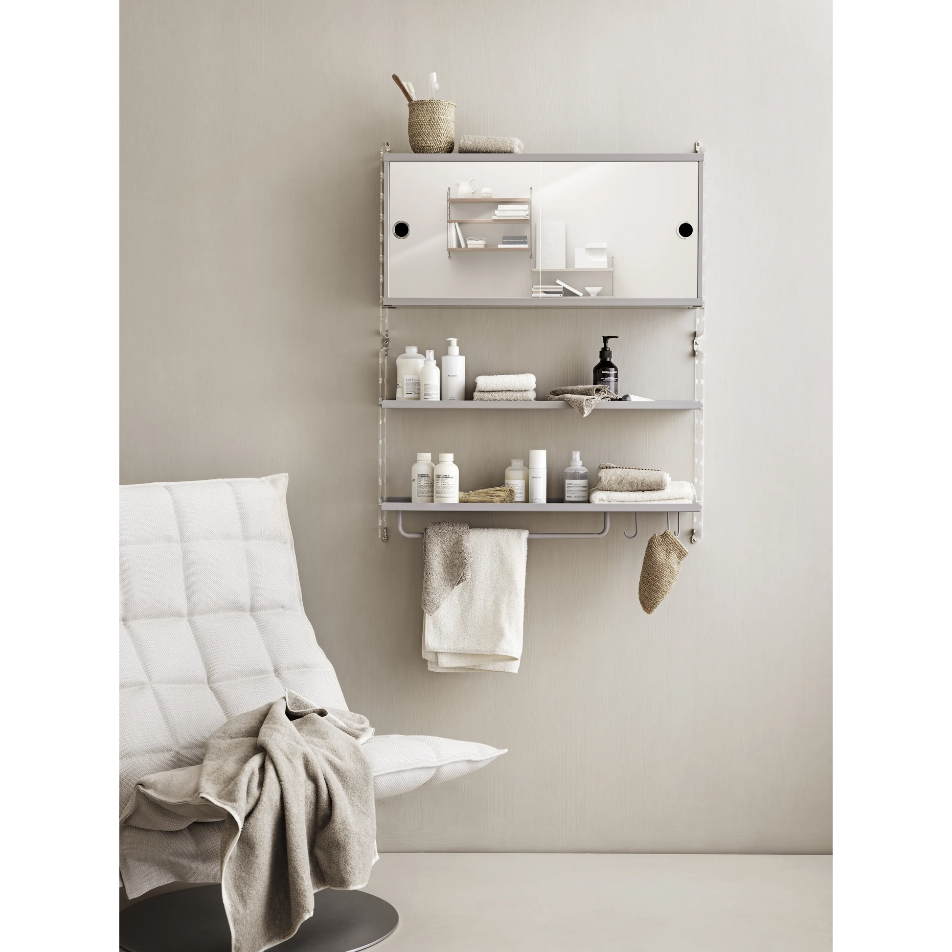 Bathroom D Clear perspex/White - image 2