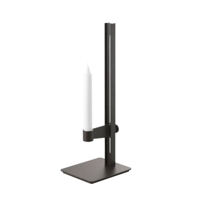 Museum Candle Holder - Dark brown
