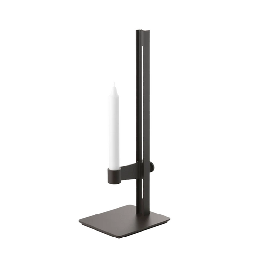 Museum Candle Holder - Dark brown