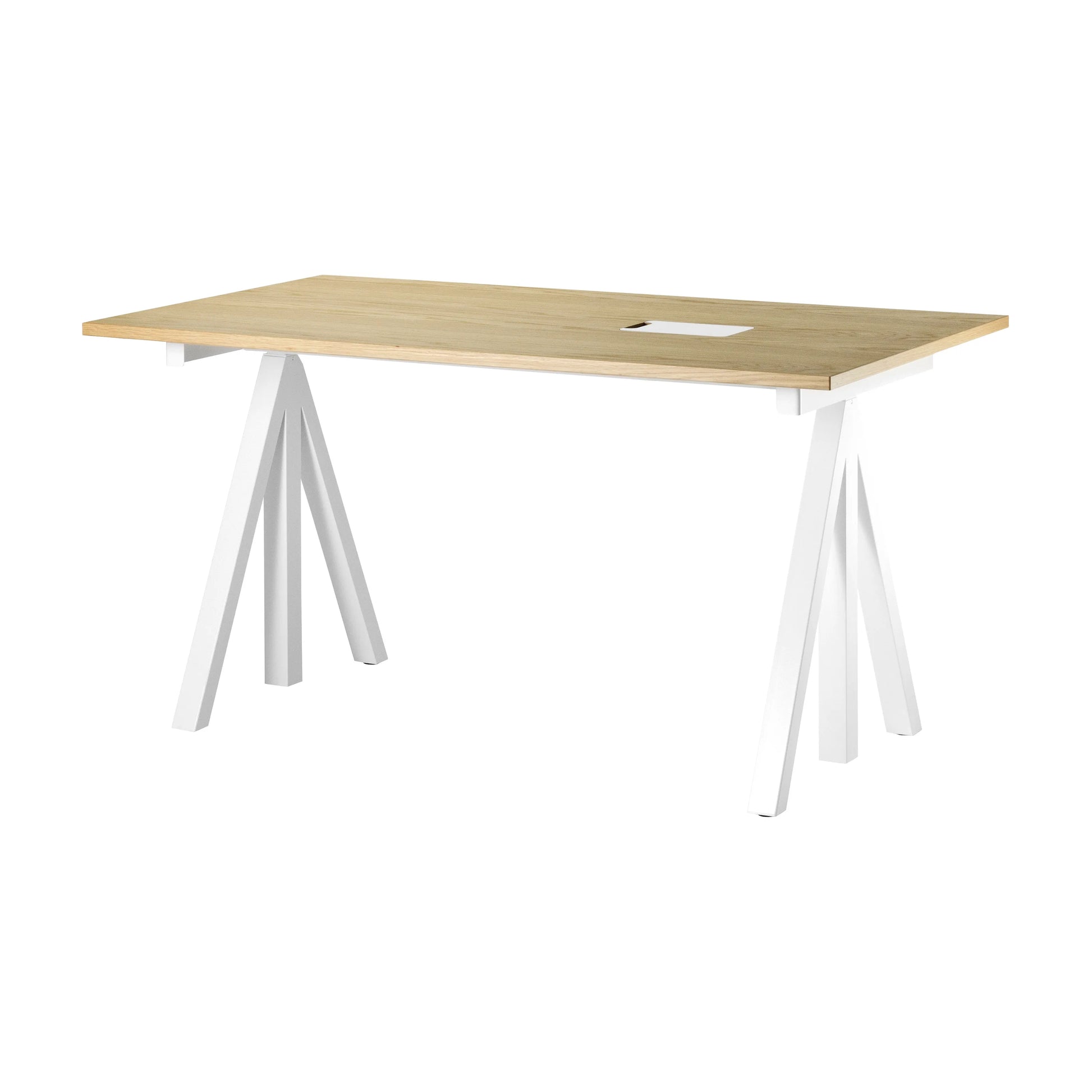 Work desks 140x78 White/Oak - image 6
