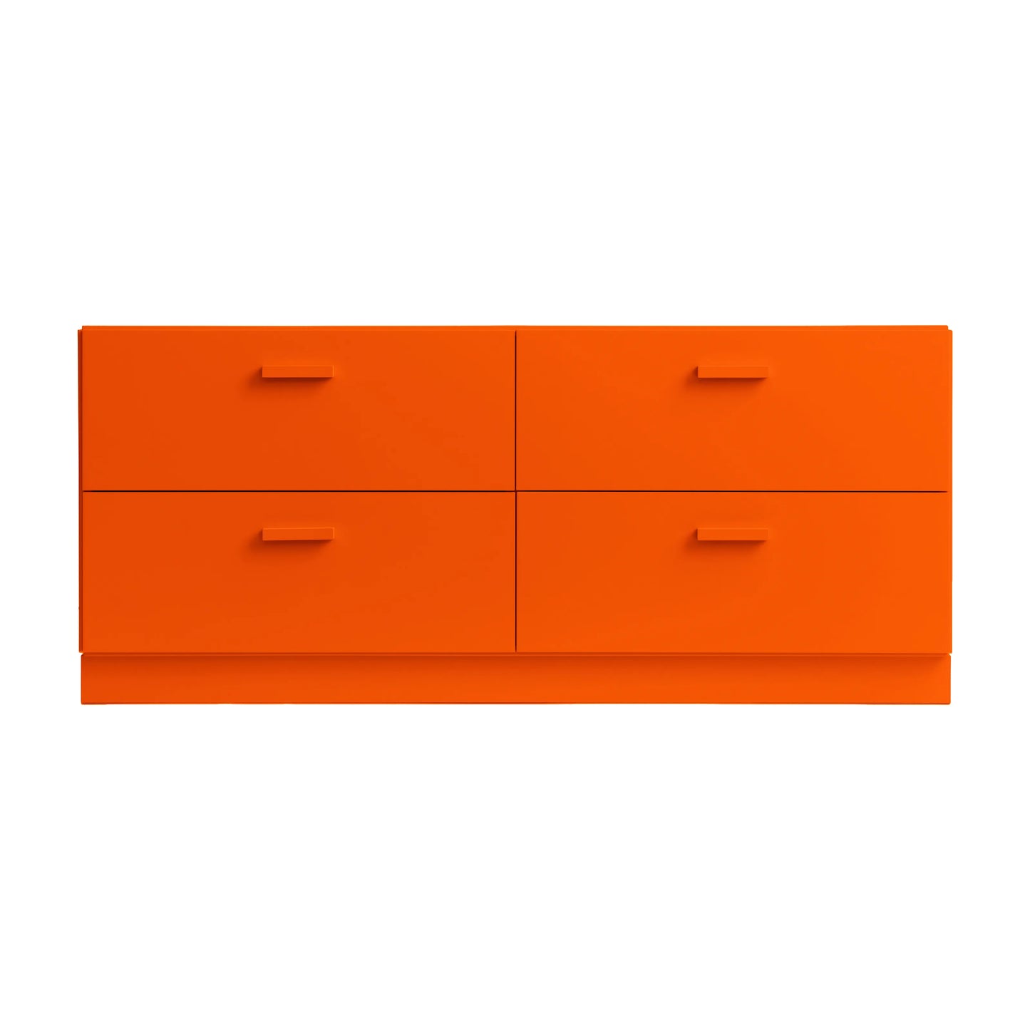 Relief Chest of drawers, low Orange - image 6