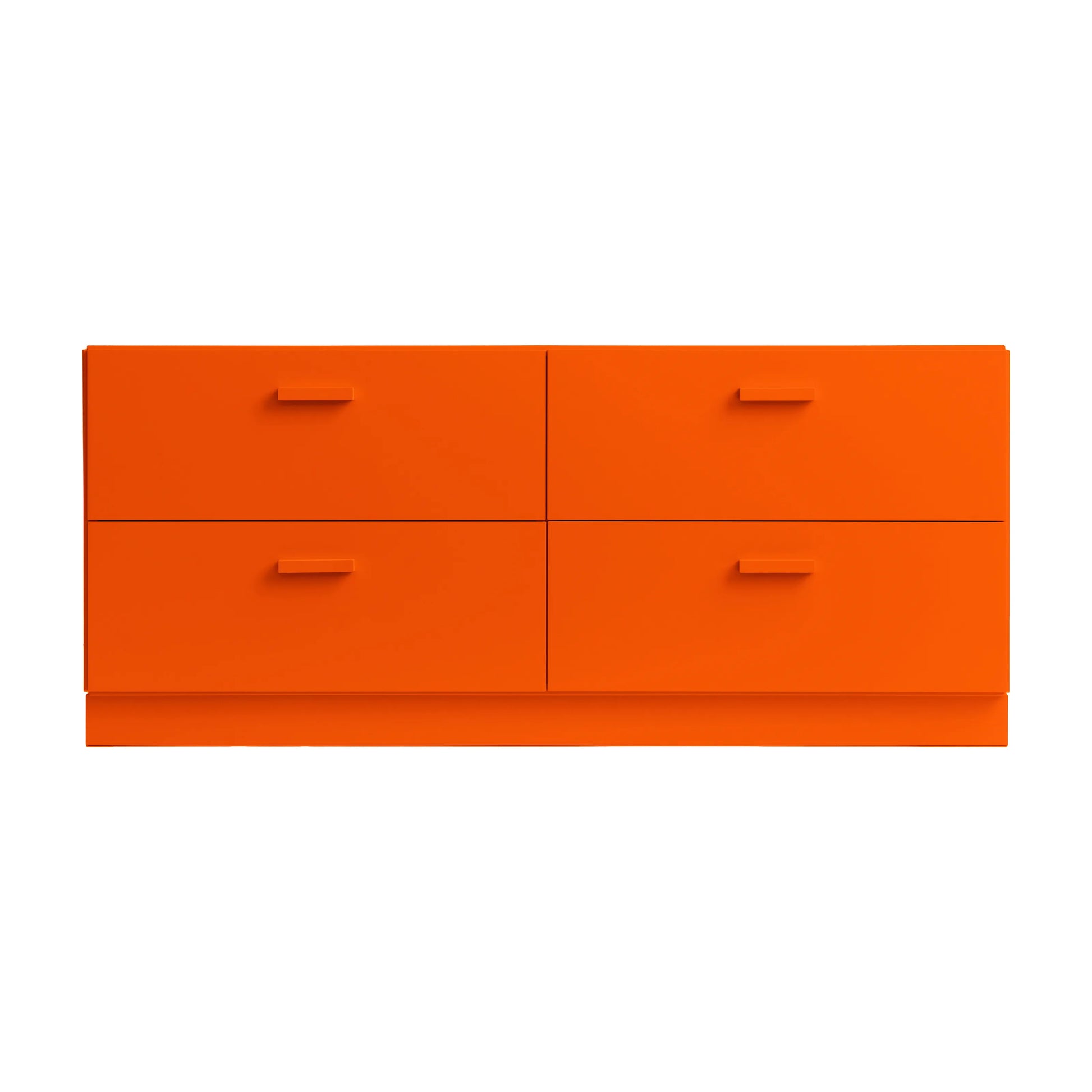 Relief Chest of drawers, low Orange - image 6
