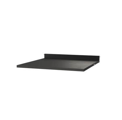 Work desk - W58 x D58, Black stained ash