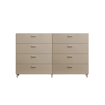 Two wide Relief drawers with legs Beige - image 5